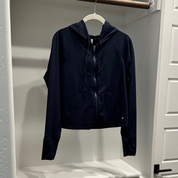 Fabletics Tops - Fabletics Navy Hoodie